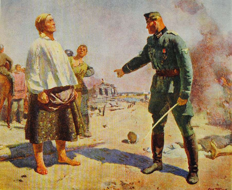 С. Герасимов "Мать партизана"
