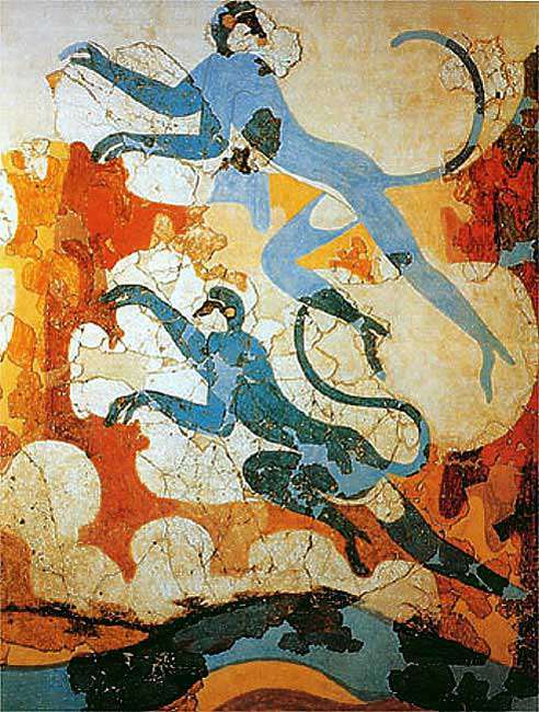Микенские фрески