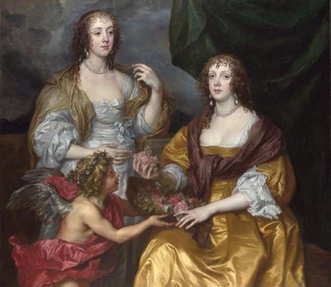 Портрет леди Элизабет Тимблби и Дороти виконтесса Андовер (1637)