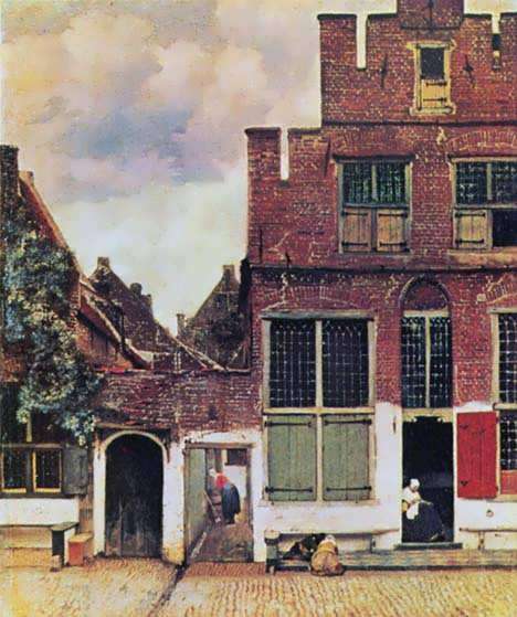 Маленькая улочка в Дельфте (1632)
