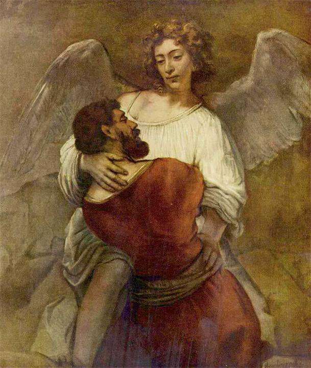 Иаков борется с ангелом (1659)