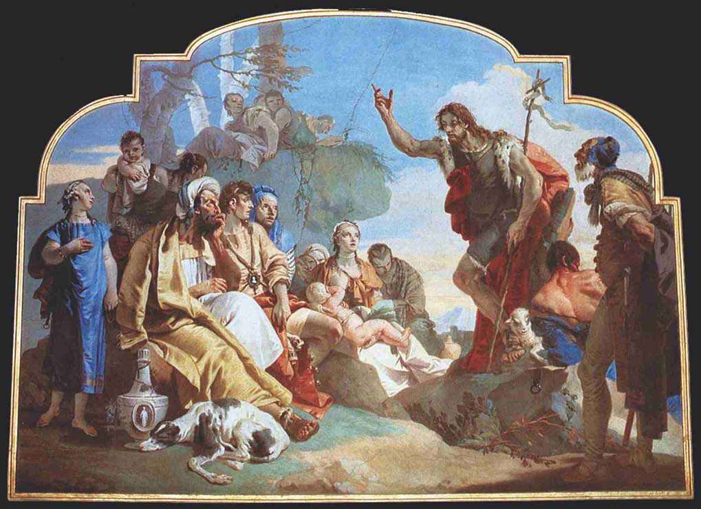 Проповедь Иоанна Крестителя (1733)