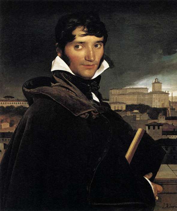 Портрет художника Франсуа Мариуса Гране (1807)