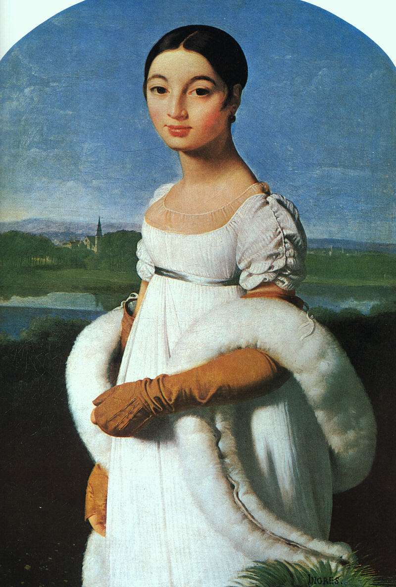 Портрет мадемуазель Ривьер (1805)