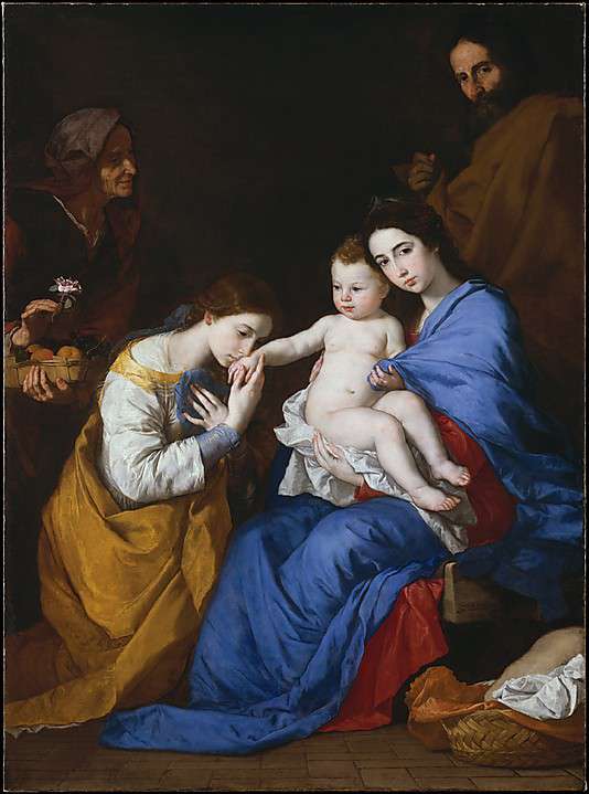 Мистическое обручение св.Екатерины Александрийской (1648)