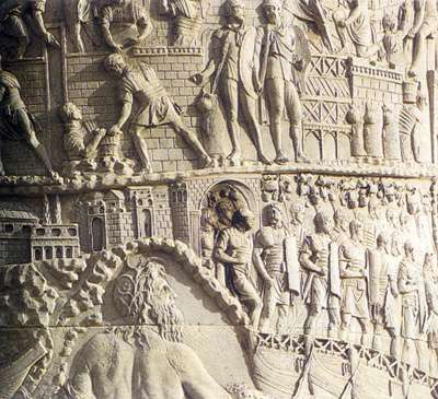 Фрагмент колонны Траяна