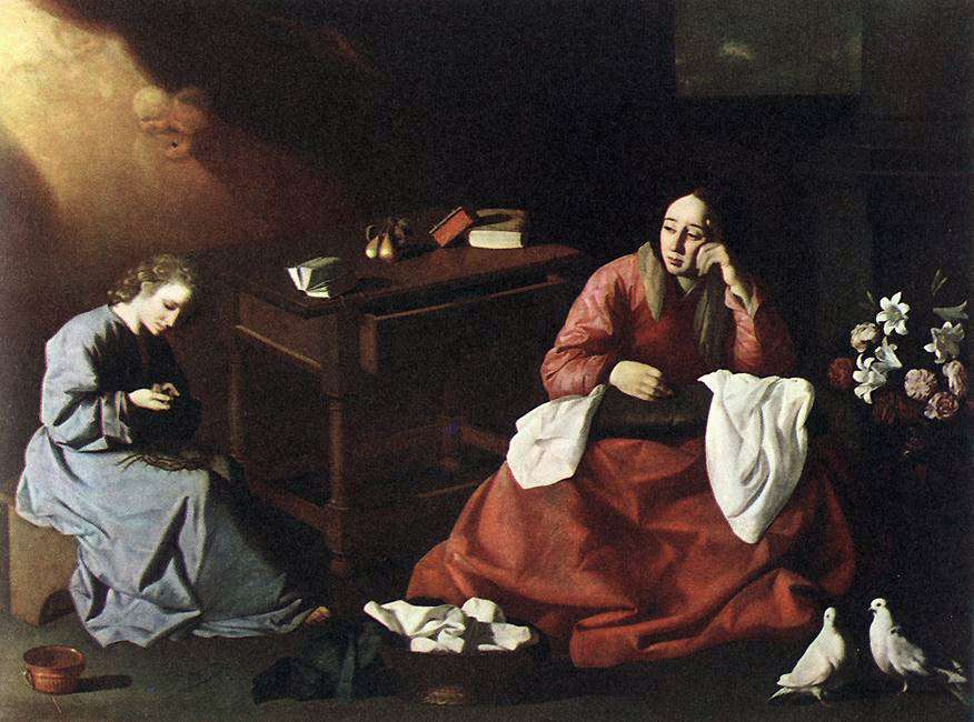 Отрок Иисус, созерцающий терновый венец (1630)