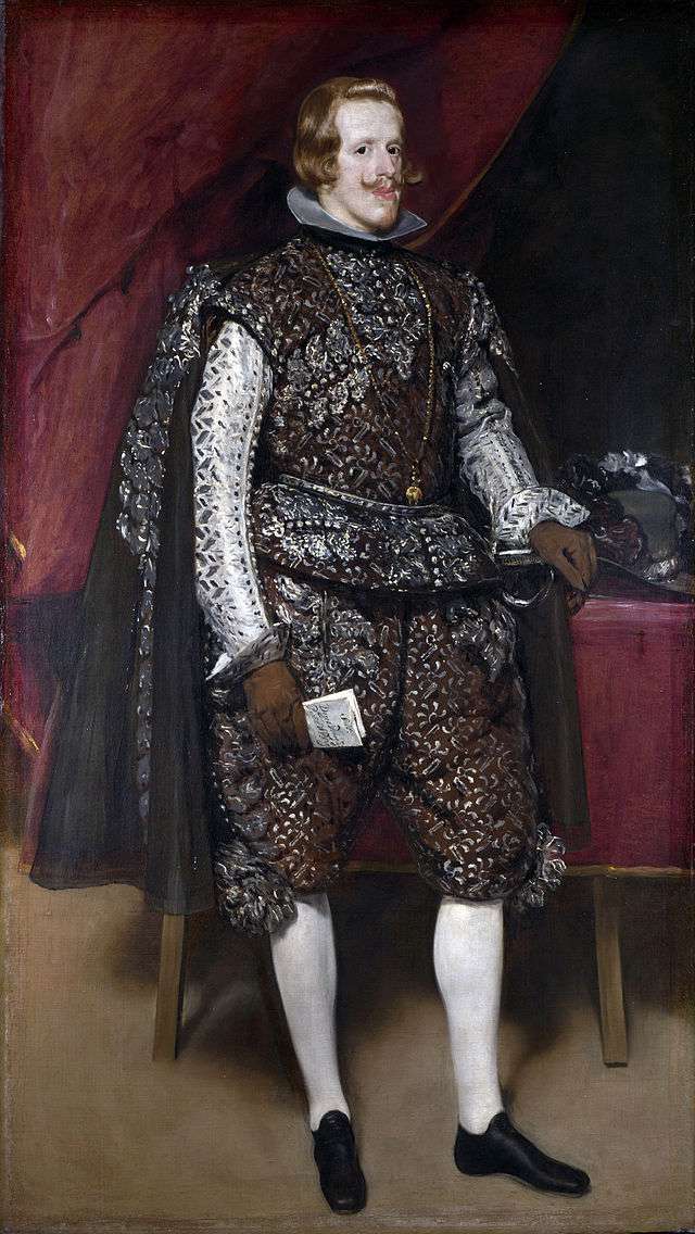 Портрет Филиппа IV в коричневом с серебром костюме (1632)