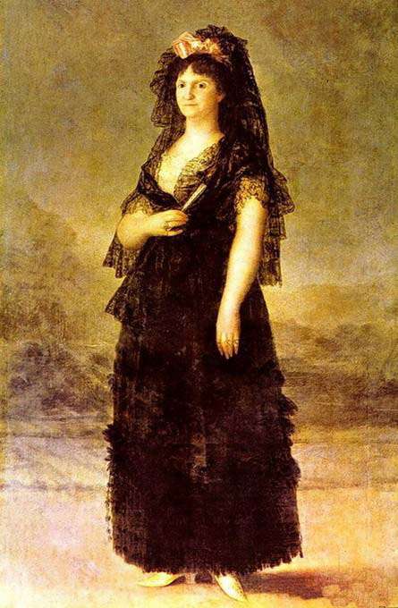 Портрет королевы Марии Луизы Пармской (1800)