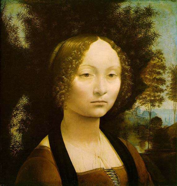 Портрет Джинервы деи Бенчи (1478)