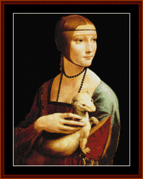Дама с горностаем. Чечилия Галлерани (1486)