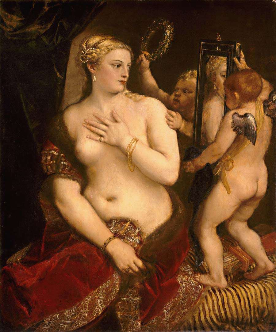 Венера перед зеркалом (1555)
