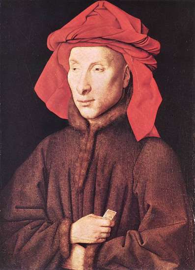 Портрет человека в красном тюрбане (1433)