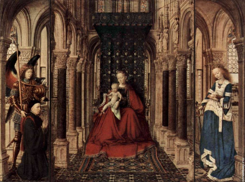 Алтарь Девы Марии. Благовещение (1437)