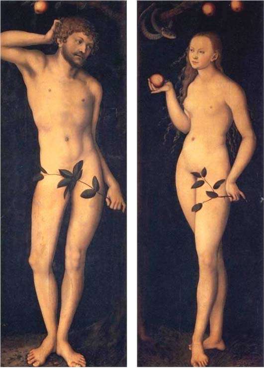 Адам и Ева, диптих (1528)