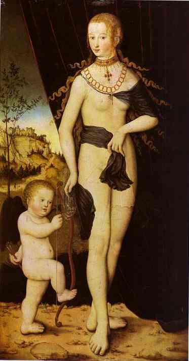 Венера и купидон (1520)
