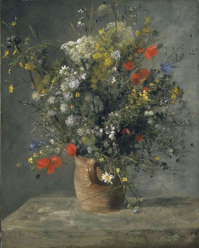 Цветы в вазе (1866)
