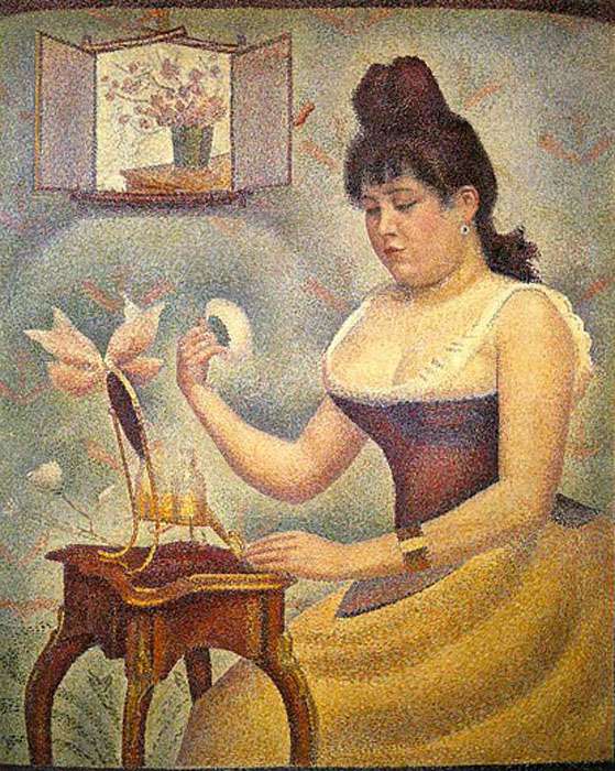 Пудрящаяся женщина (1888 - 1889)