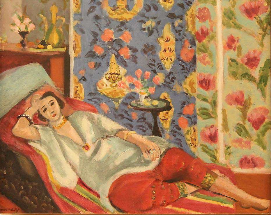 Одалиска в красных шальварах (1917)