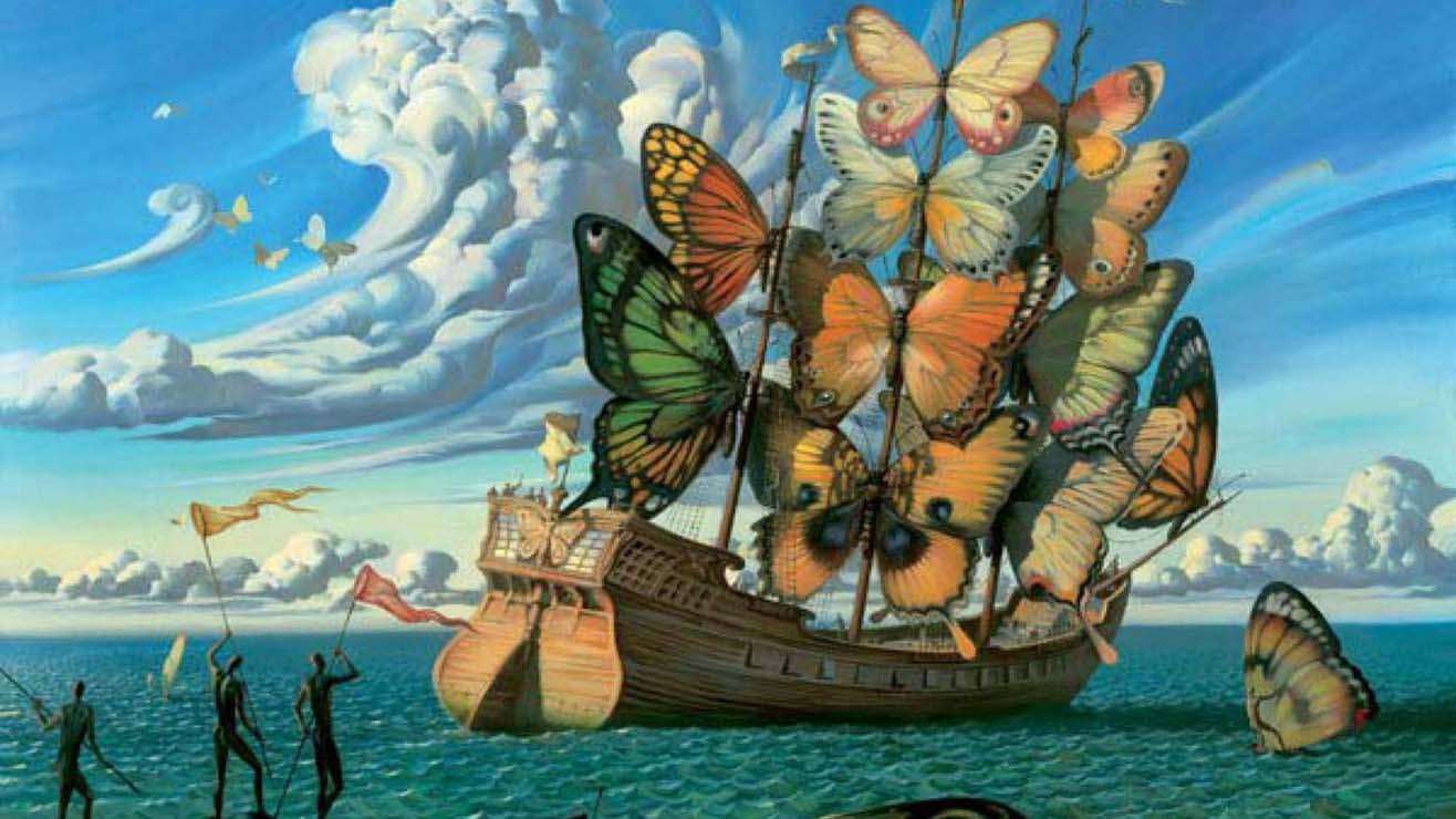 Бабочка-корабль